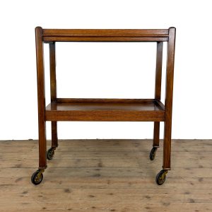 M-6982 Vintage Oak Drinks Trolley (2)