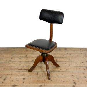 M-6984 Early 20th Century Office or Machinist’s Chair (2)