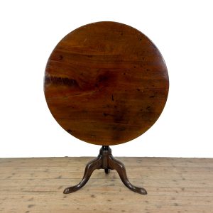 M-6990 Antique George III Mahogany Tripod Table (11)