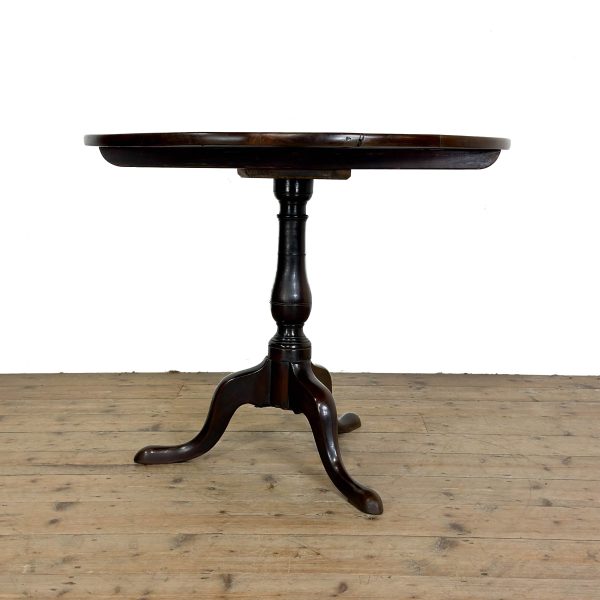 M-6990 Antique George III Mahogany Tripod Table (3)