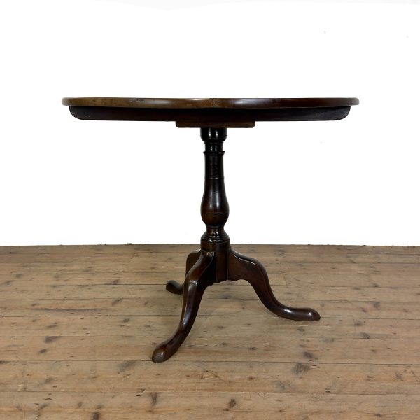 M-6990 Antique George III Mahogany Tripod Table (5)