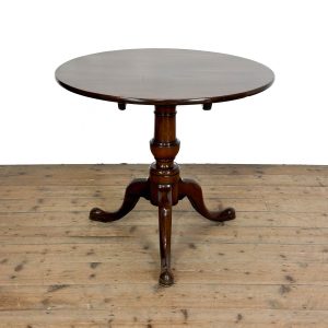 M-6991 Antique Mahogany Tilt Top Table (11)
