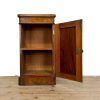 M-6992 Antique VIctorian Burr Walnut Pot Cupboard (3)