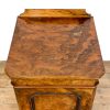 M-6992 Antique VIctorian Burr Walnut Pot Cupboard (9)