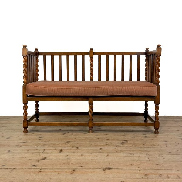 M-6994 Arts and Crafts Style Hall Bench (2)