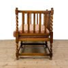 M-6994 Arts and Crafts Style Hall Bench (4)