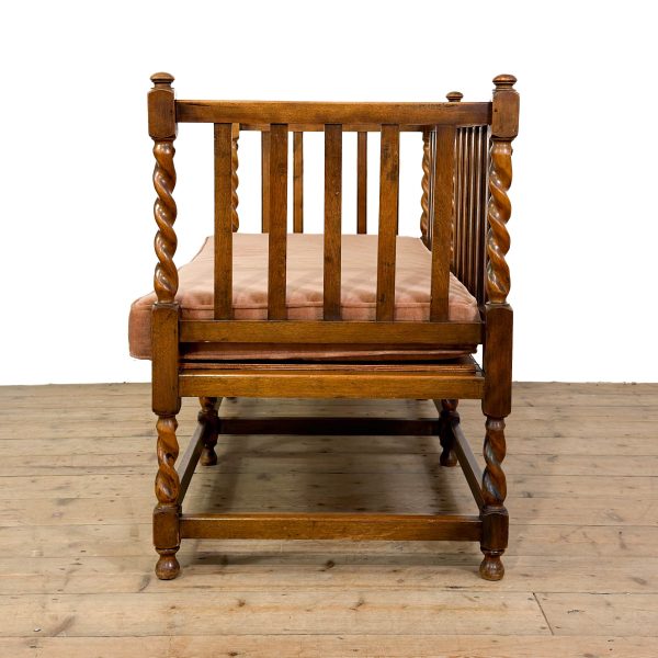 M-6994 Arts and Crafts Style Hall Bench (4)