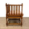 M-6994 Arts and Crafts Style Hall Bench (7)