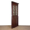 M-7012 Antique Mahogany Corner Cupboard (8)