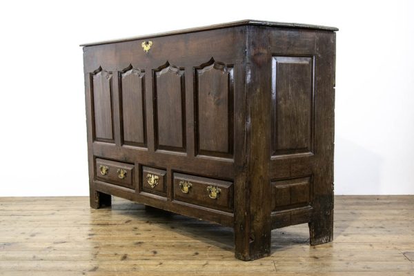 M-3278 Antique Welsh Oak Mule Chest 2