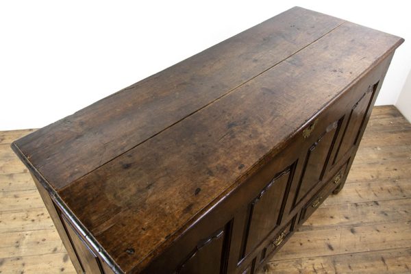 M-3278 Antique Welsh Oak Mule Chest 5