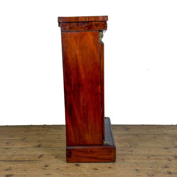 M-S025 Antique Egyptian Revival Mahogany Bookcase (1)