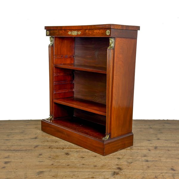 M-S025 Antique Egyptian Revival Mahogany Bookcase (6)
