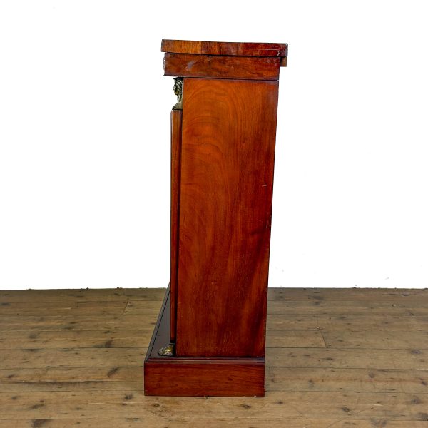 M-S025 Antique Egyptian Revival Mahogany Bookcase (7)