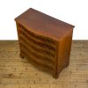 M-S026 Antique Serpentine Mahogany Chest of Drawers (3)