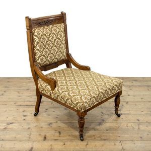 M-3769 Antique Edwardian Upholstered Chair 2