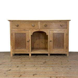 M-7016 Antique Victorian Pine Dresser Base 1