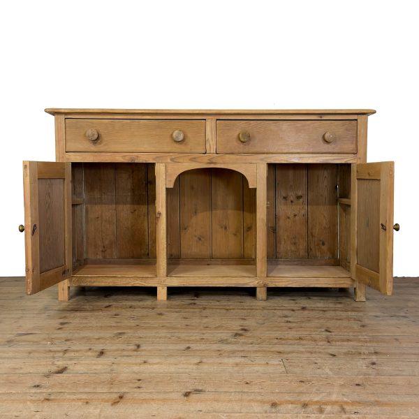 M-7016 Antique Victorian Pine Dresser Base 2