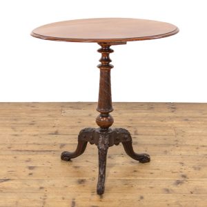 M-4288b Victorian Antique Mahogany Side Table (1)
