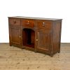 M-6256 Antique Oak Dresser Base (6)
