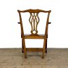 M-6950 Antique Fruitwood Chippendale Style Armchair (6)