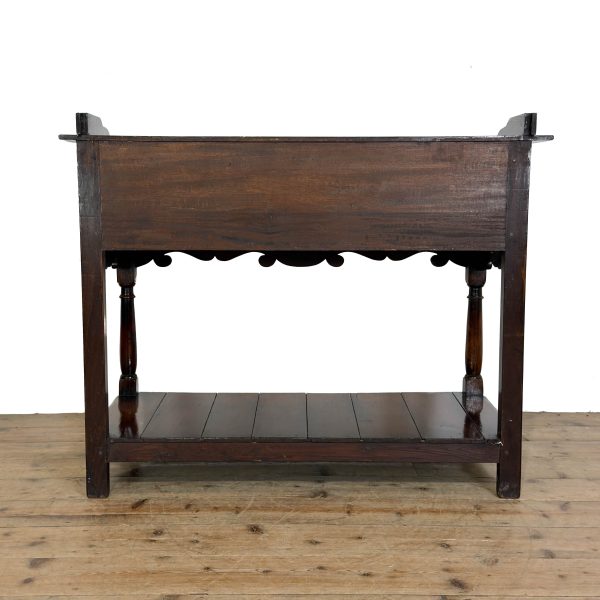 M-6979B 20th Century Oak Dresser Base (7)