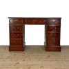 M-6986 20th Century Mahogany Pedestal Desk (2)