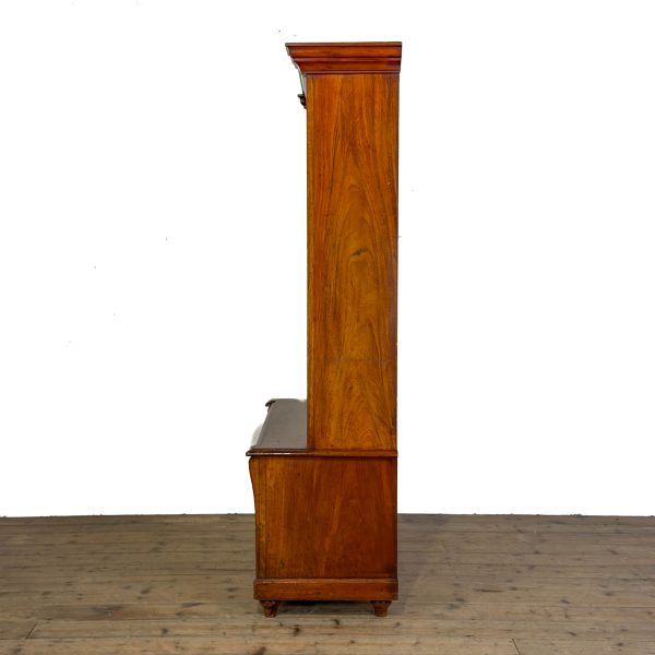 M-6993 Antique Walnut Open Bookcase (6)