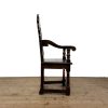 M-6996 Antique Pair of Wainscot Chairs (9)