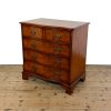 M-6998 Georgian Style Elm Serpentine Chest of Drawers (3)