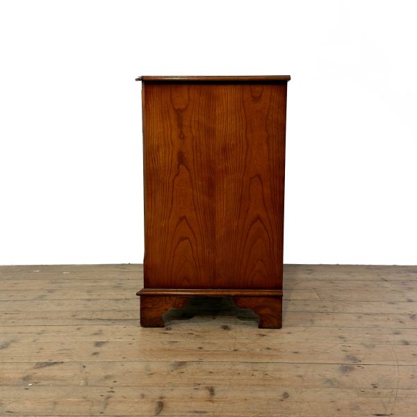M-6998 Georgian Style Elm Serpentine Chest of Drawers (5)