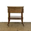 M-7000 Edwardian Oak Two Tier Trolley Side Table (5)