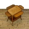 M-7000 Edwardian Oak Two Tier Trolley Side Table (7)