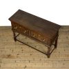 M-7004 Antique Jacobean Style Oak Dresser Base (5)
