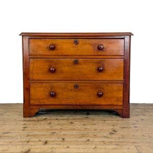 M-7006 Antique Victorian Mahogany Chest of Drawers (2)