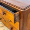 M-7006 Antique Victorian Mahogany Chest of Drawers (8)