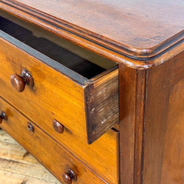 M-7006 Antique Victorian Mahogany Chest of Drawers (8)