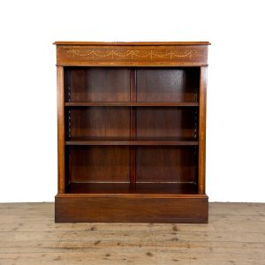 M-7008 20th Century Sheraton Style Open Bookcase (2)