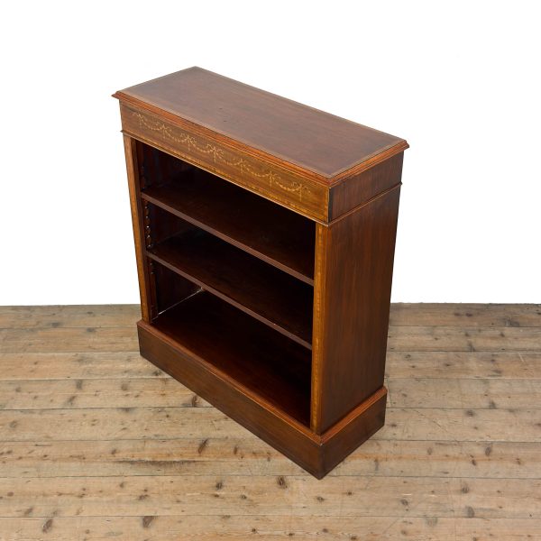 M-7008 20th Century Sheraton Style Open Bookcase (5)