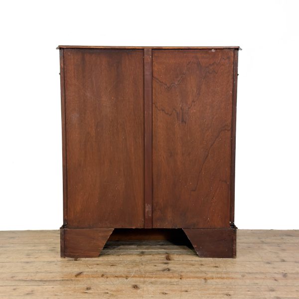M-7008 20th Century Sheraton Style Open Bookcase (7)