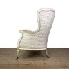 M-7009 Antique French Style Painted Salon Sofa (5)
