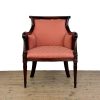M-7011 Regency Style Mahogany Framed Armchair (2)