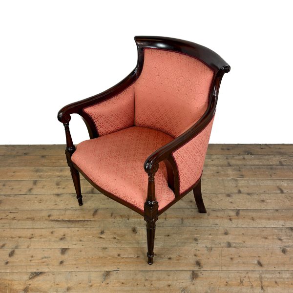M-7011 Regency Style Mahogany Framed Armchair (9)