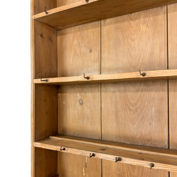 M-7016 Antique Victorian Pine Kitchen Dresser (6)