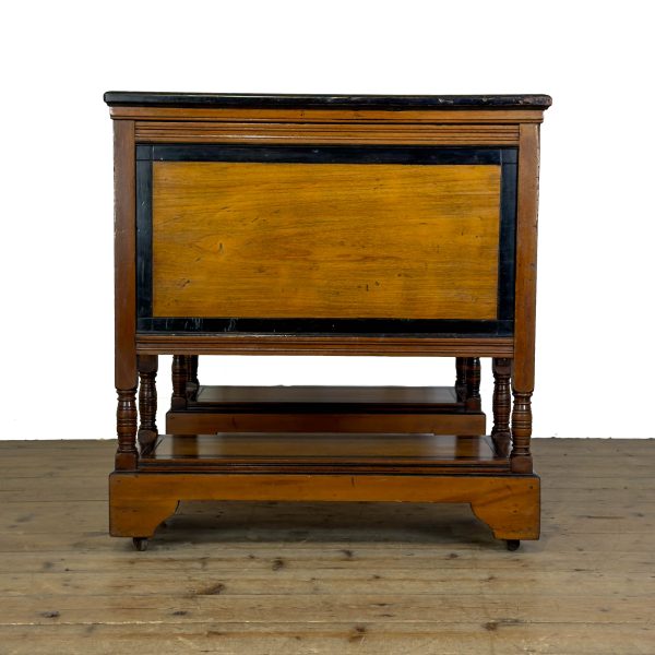 M-7019 Antique Aesthetic Movement Double Sided Partners Desk (10)