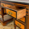 M-7019 Antique Aesthetic Movement Double Sided Partners Desk (5)