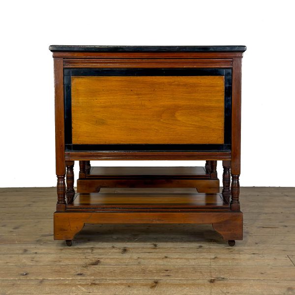 M-7019 Antique Aesthetic Movement Double Sided Partners Desk (6)