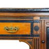 M-7019 Antique Aesthetic Movement Double Sided Partners Desk (9)