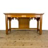 M-7030 Antique Gothic Revival Golden Oak Welsh Chapel Al (5)
