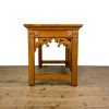 M-7030 Antique Gothic Revival Golden Oak Welsh Chapel Al (6)